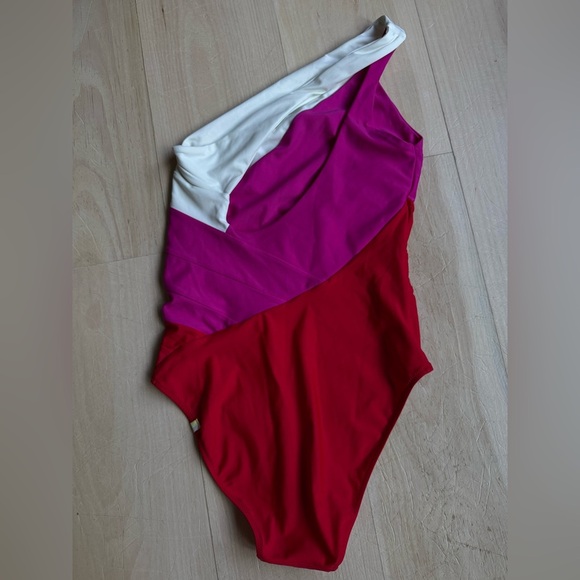 Summersalt The Side Stroke LIMITED EDITION Lava & Hibiscus & White Sand - Picture 2 of 3